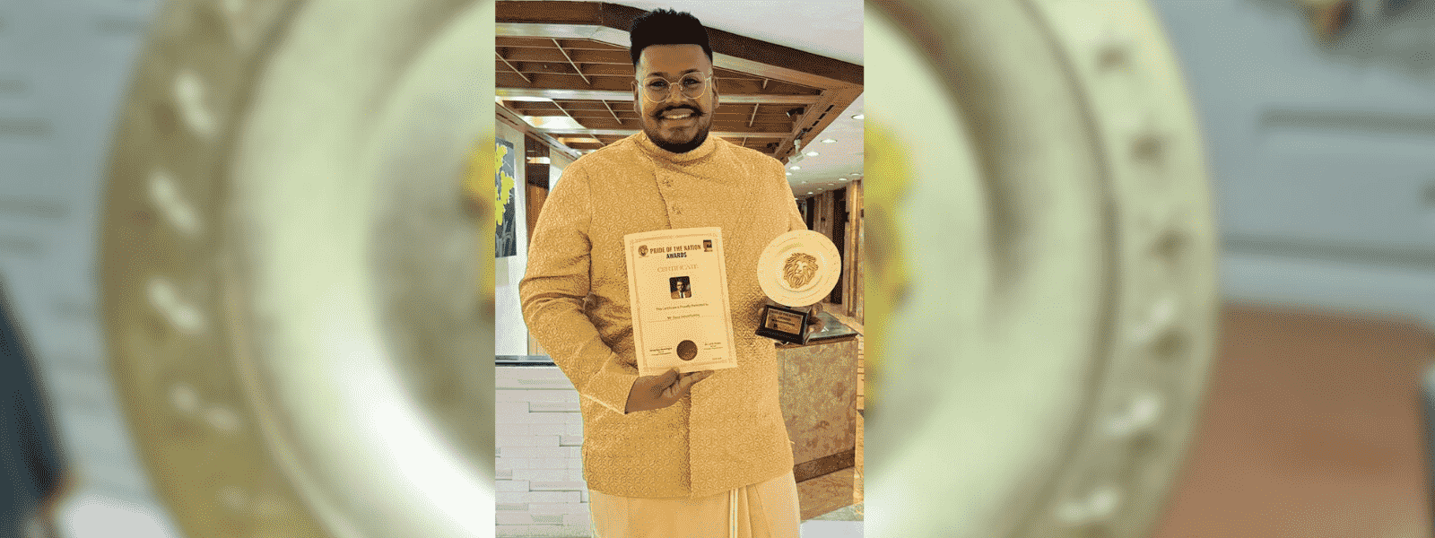 Danu Innasithamby wins Pride of The Nation Award